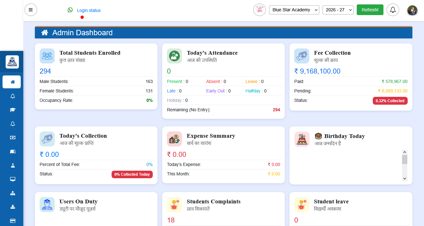 DASHBOARD MANAGEMENT